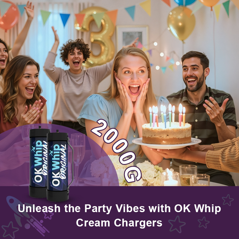 sweetiewhip Cream Chargers 3.3L Whipped Cream Charger 2112G Unflavored - Image 4